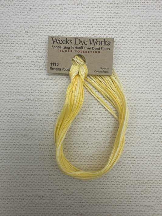 Weeks Dye Works Floss Banana Popsicle