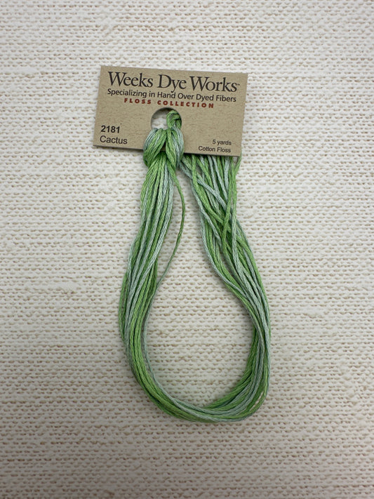 Weeks Dye Works Floss Cactus