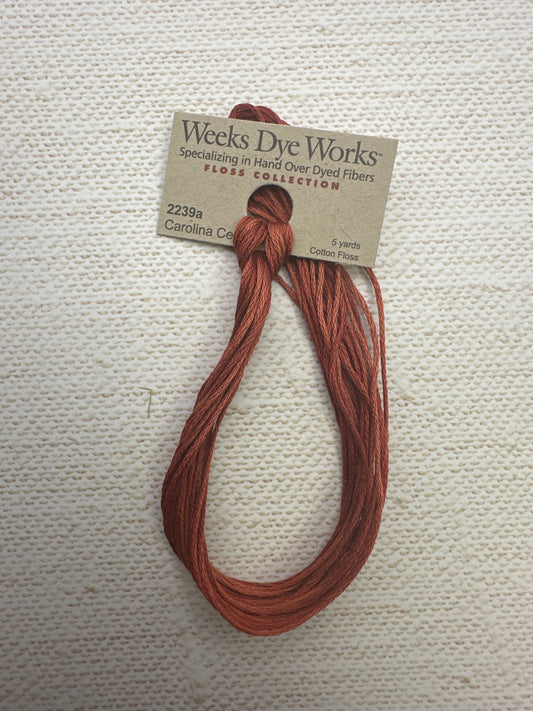 Weeks Dye Works Floss Carolina Cecil