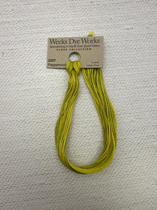 Weeks Dye Works Floss Pepperoncini