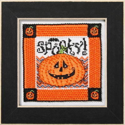 Spooky Pumpkin 2025 Fright Night Mill Hill Kit