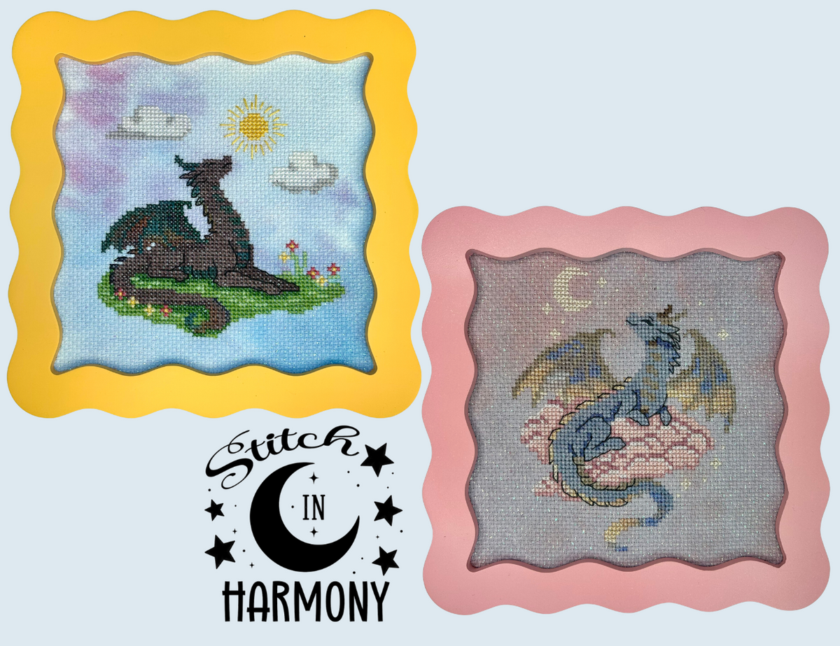 Dainty Dragons - Stitch in Harmony - Stitchin' Kitten