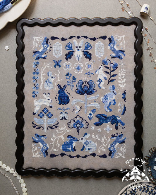 Delft Bunnies - Sprouting Lupine