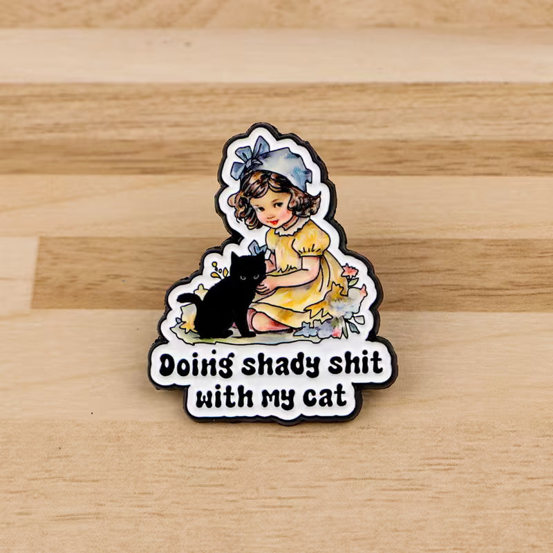 Doing Shady Sh*t With My Cat Needleminder