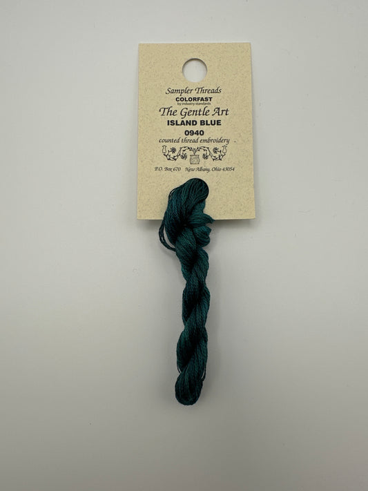 The Gentle Art Sampler Threads Island Blue