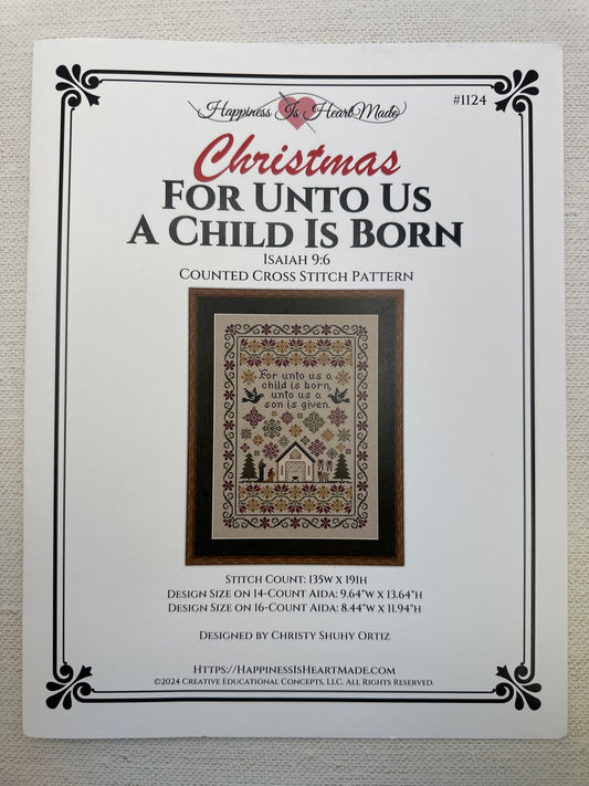 Christmas - For Unto Us a Child is Born