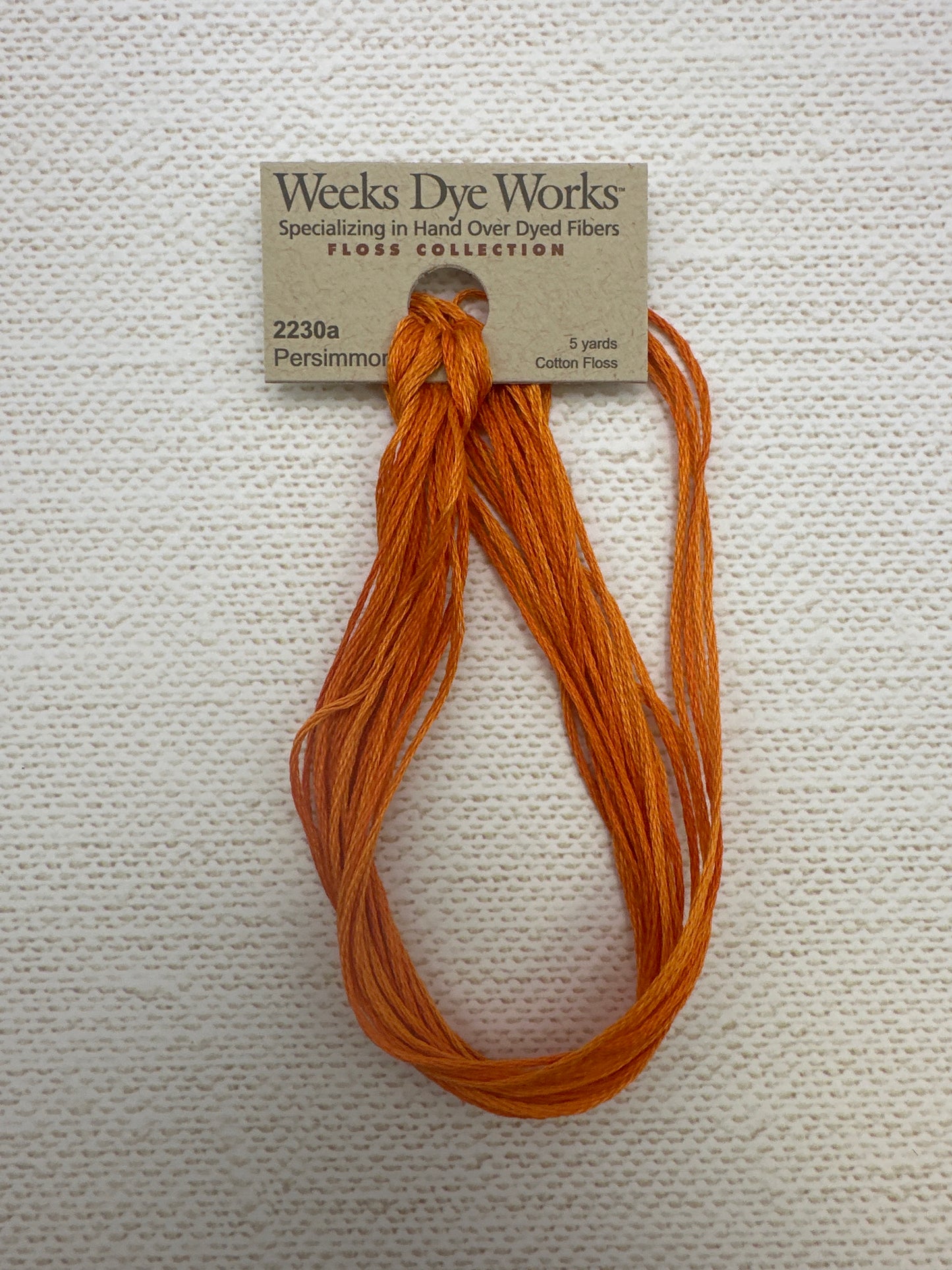 Weeks Dye Works Floss Persimmon