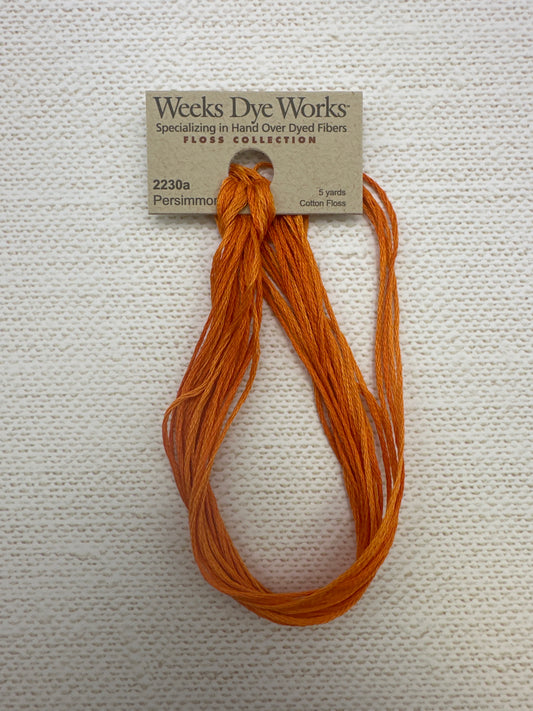 Weeks Dye Works Floss Persimmon