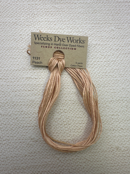 Weeks Dye Works Floss Peach