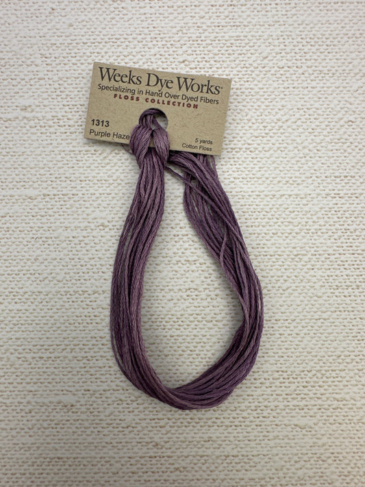 Weeks Dye Works Floss Purple Haze