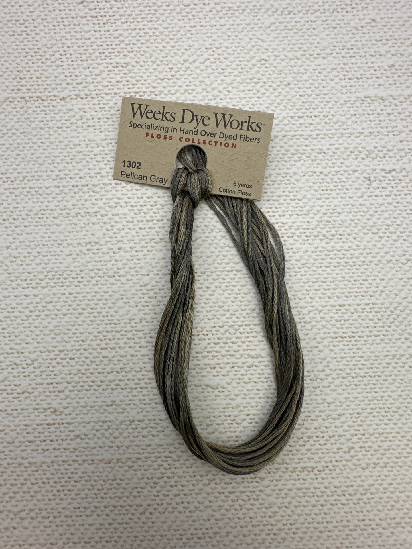 Weeks Dye Works Floss Pelican Gray