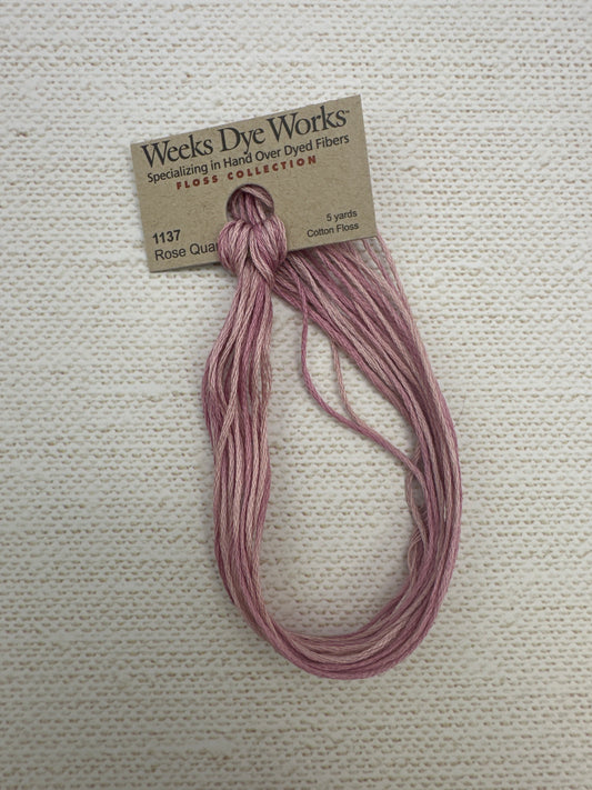 Weeks Dye Works Floss Rose Quartz