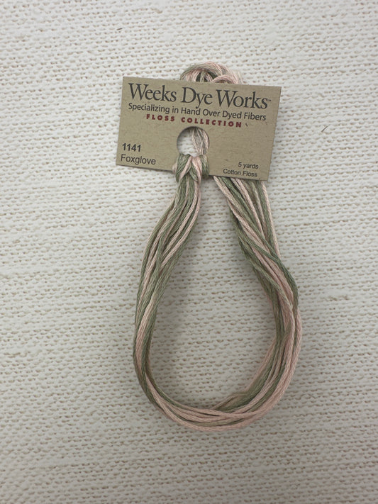 Weeks Dye Works Floss Foxglove