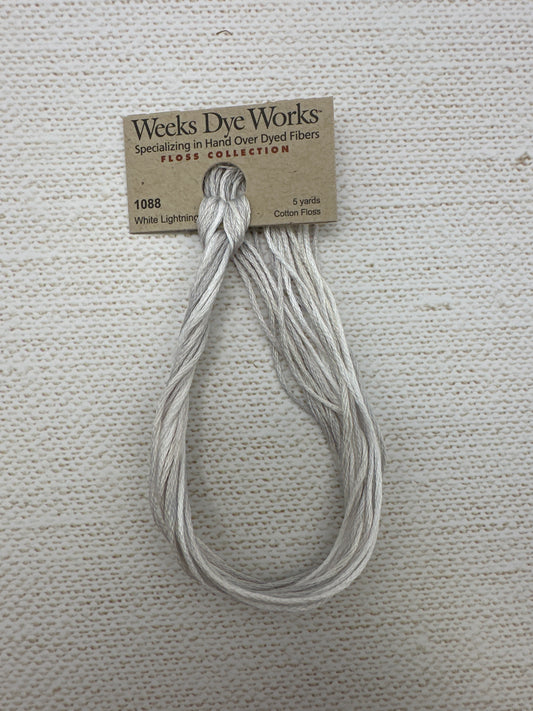 Weeks Dye Works Floss White Lightning