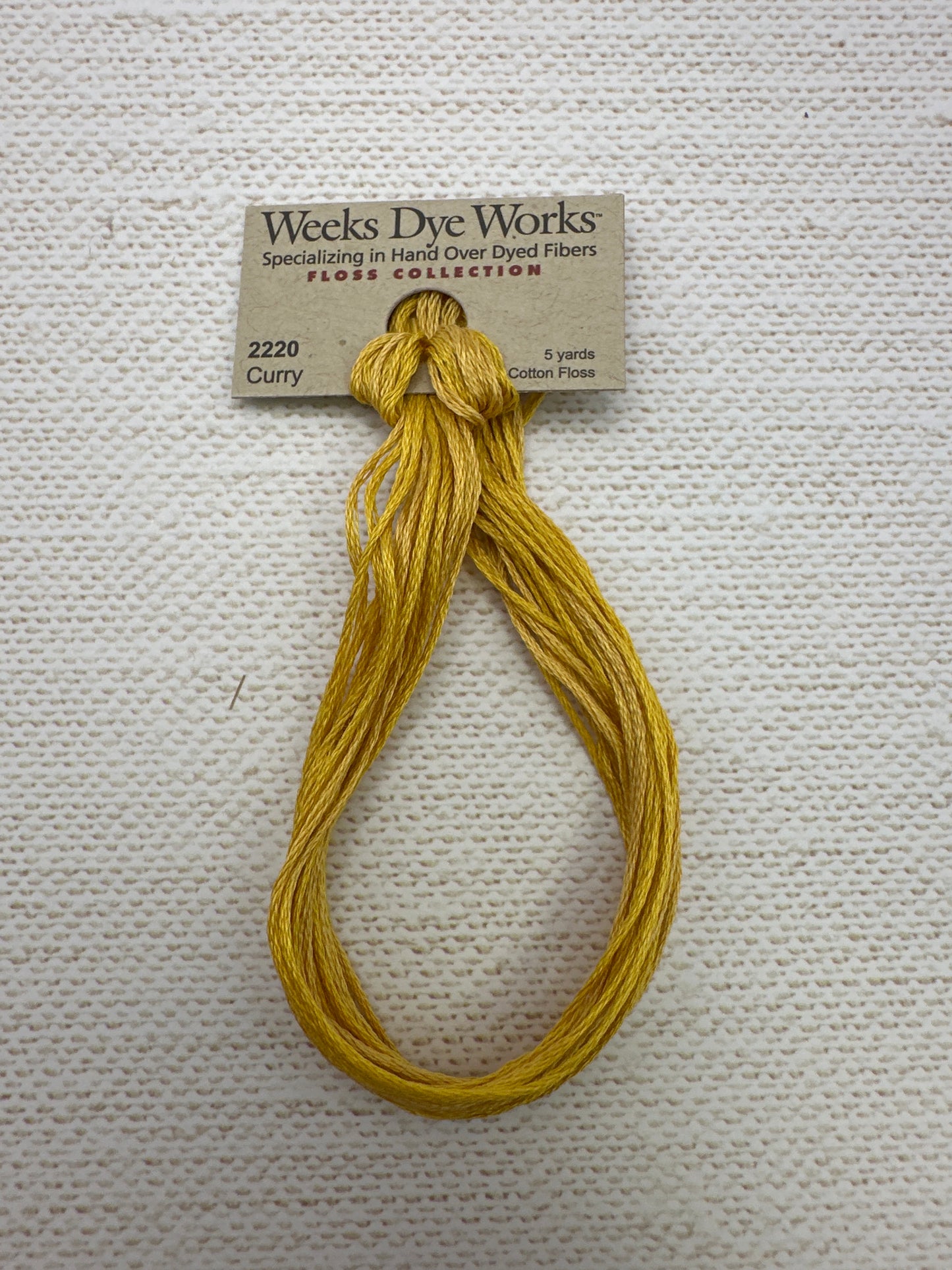 Weeks Dye Works Floss Curry