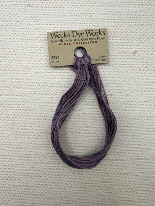 Weeks Dye Works Floss Plum
