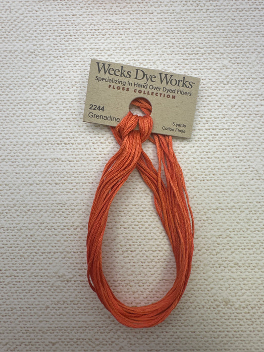 Weeks Dye Works Floss Grenadine