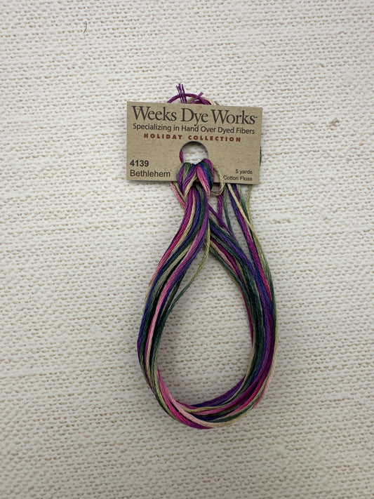Weeks Dye Works Floss Bethlehem
