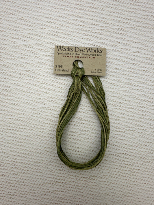 Weeks Dye Works Floss Grassland