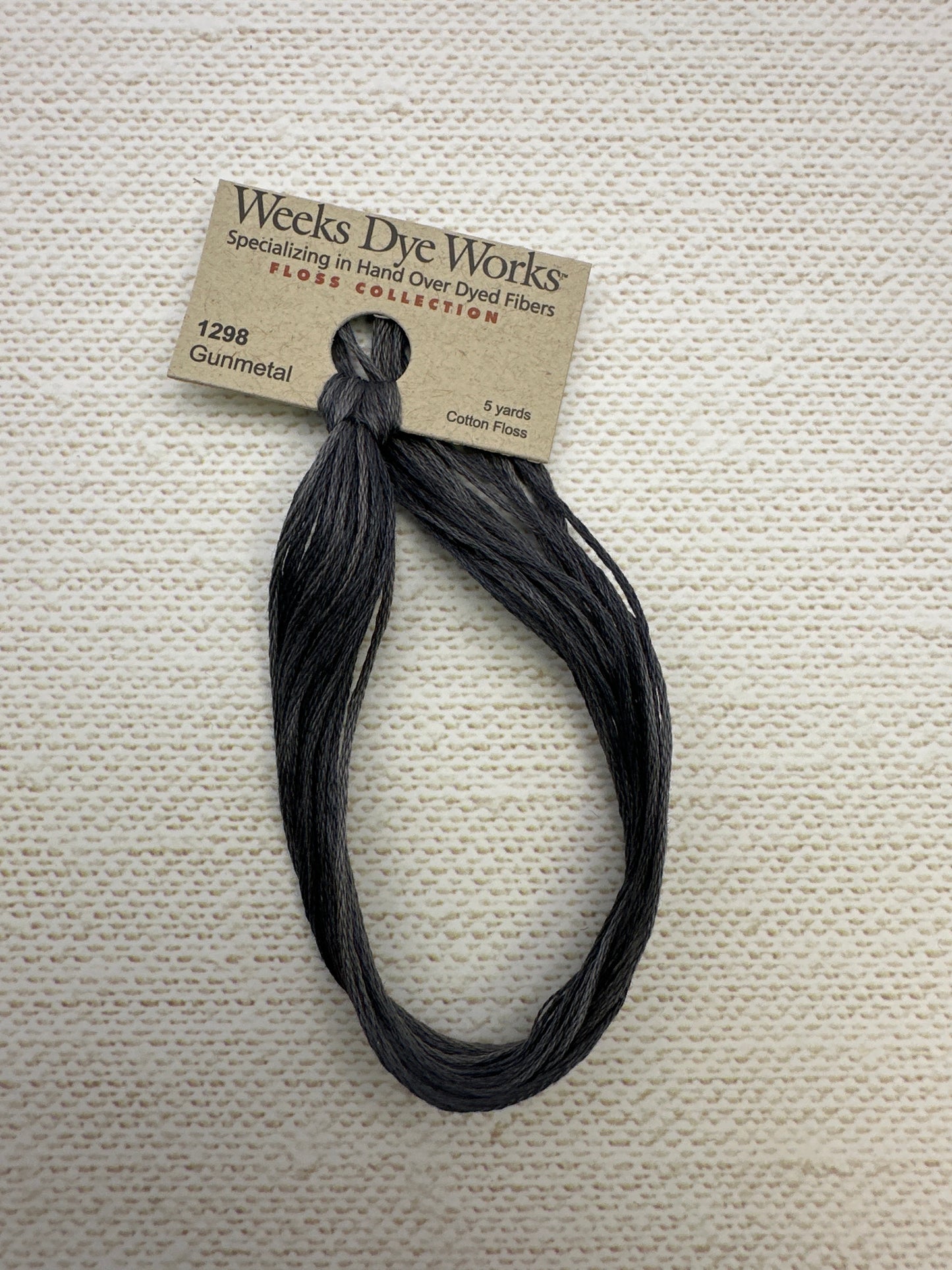 Weeks Dye Works Floss Gunmetal