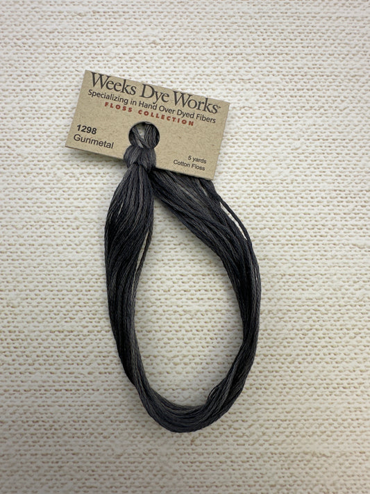 Weeks Dye Works Floss Gunmetal