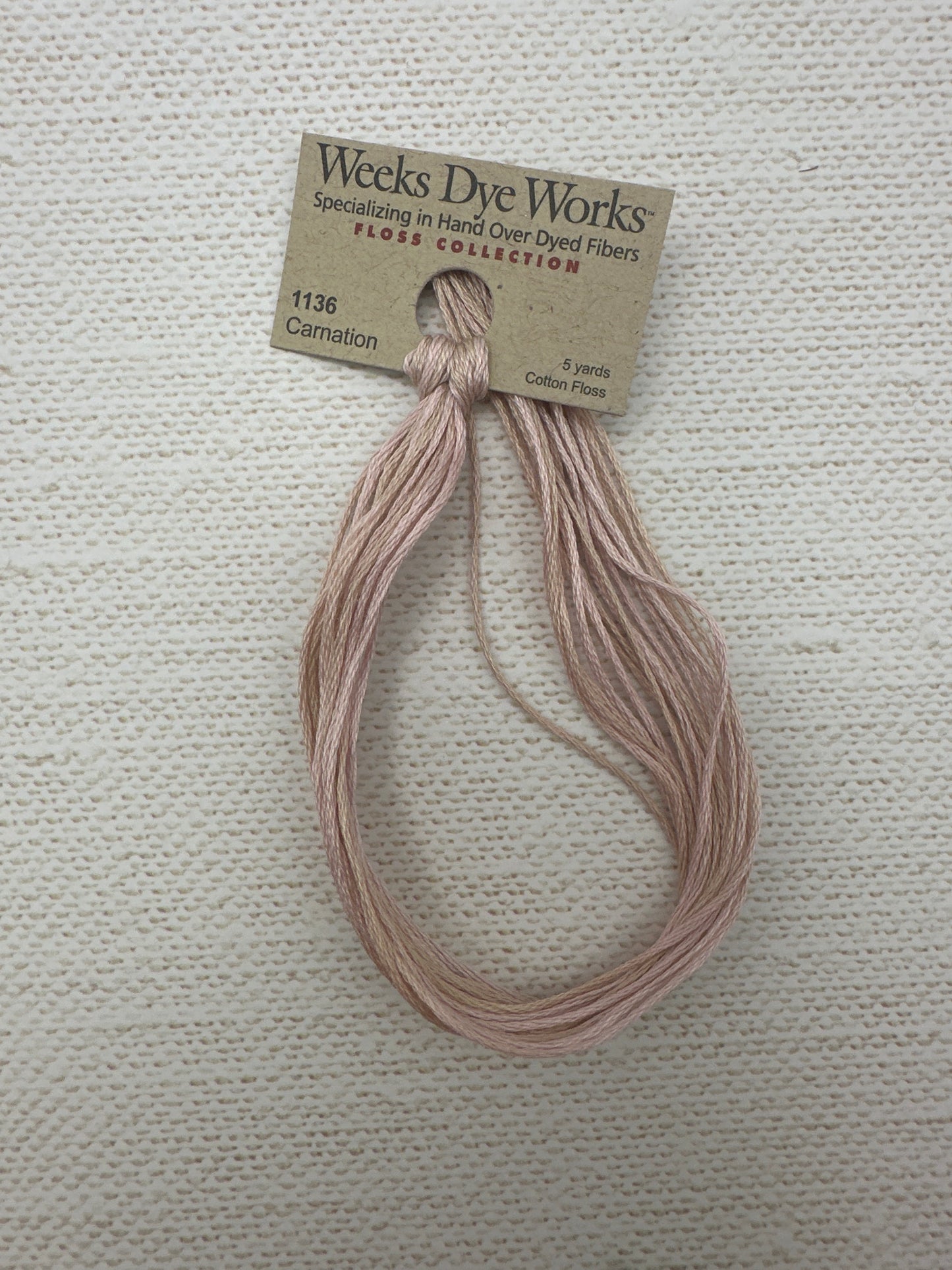 Weeks Dye Works Floss Carnation