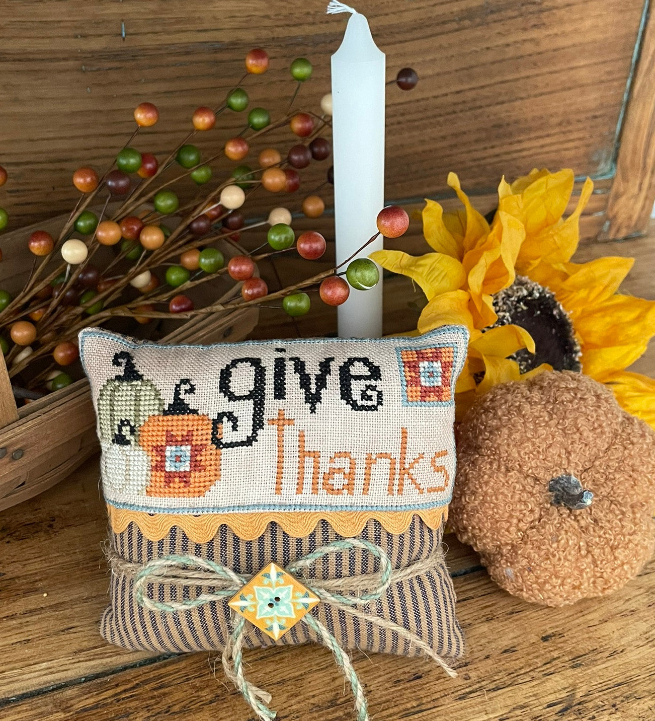 Home for Thanksgiving Pillow - Mani Di Donna
