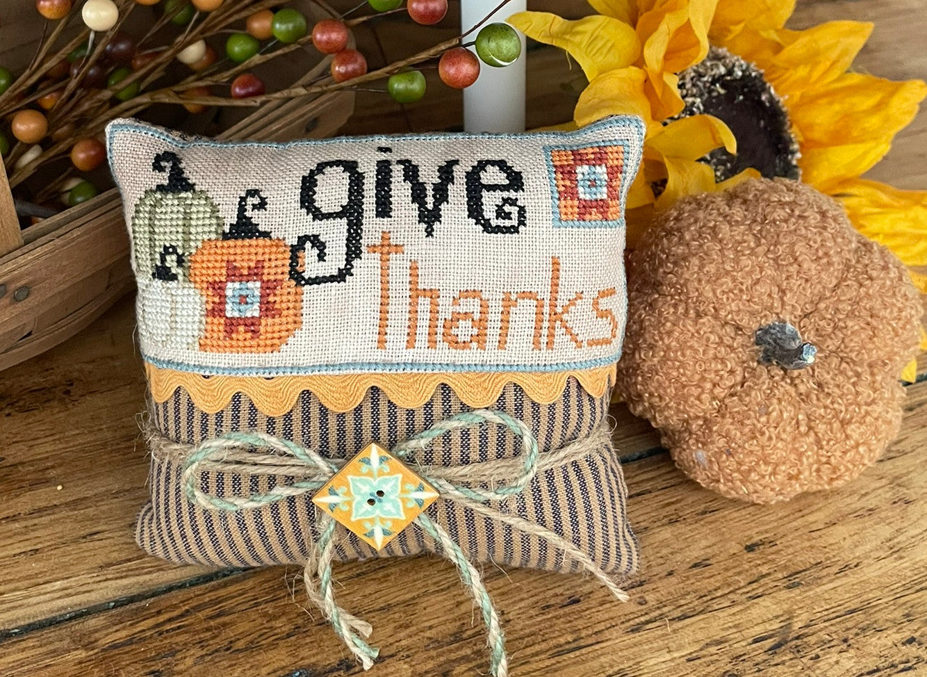 Home for Thanksgiving Pillow - Mani Di Donna
