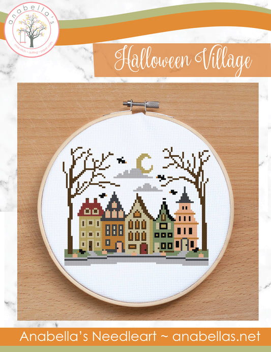 Halloween Village - Anabella's Needleart