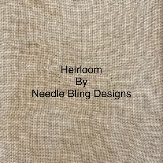 40ct Linen - Heirloom - Needle Bling Designs