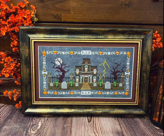 House in the Haunted Cemetery - Flossabilities