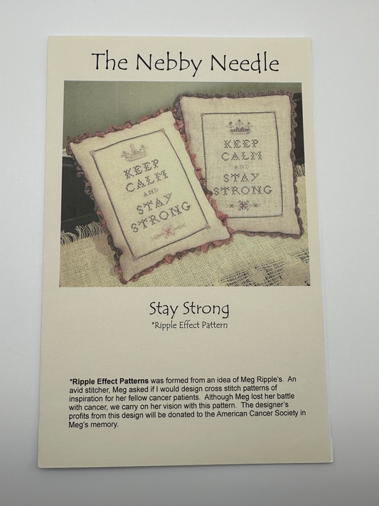 Keep Calm and Stay Strong (A Ripple Effect Pattern)