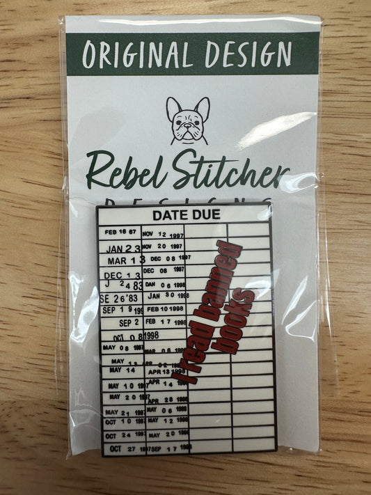 Banned Books Minder - Rebel Stitcher