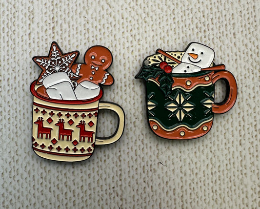 Christmas Mug Needle Minder