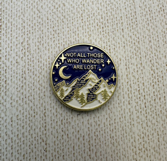 Not All Who Wander Needle Minder