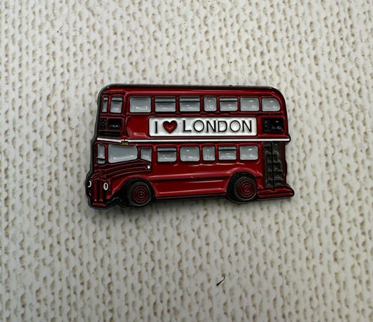 I Love London Double Decker Needle Minder
