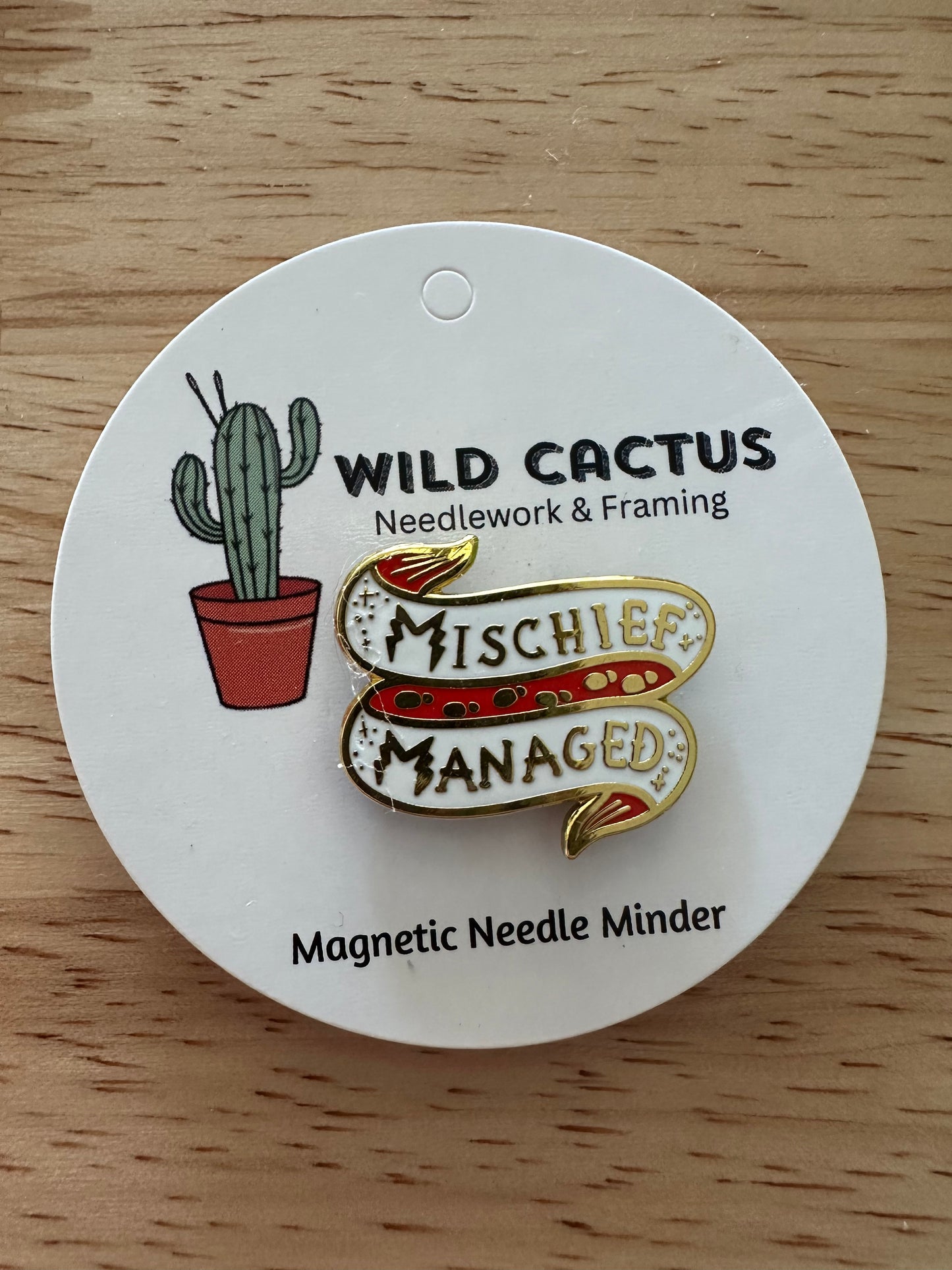 Mischief Managed  Needleminder