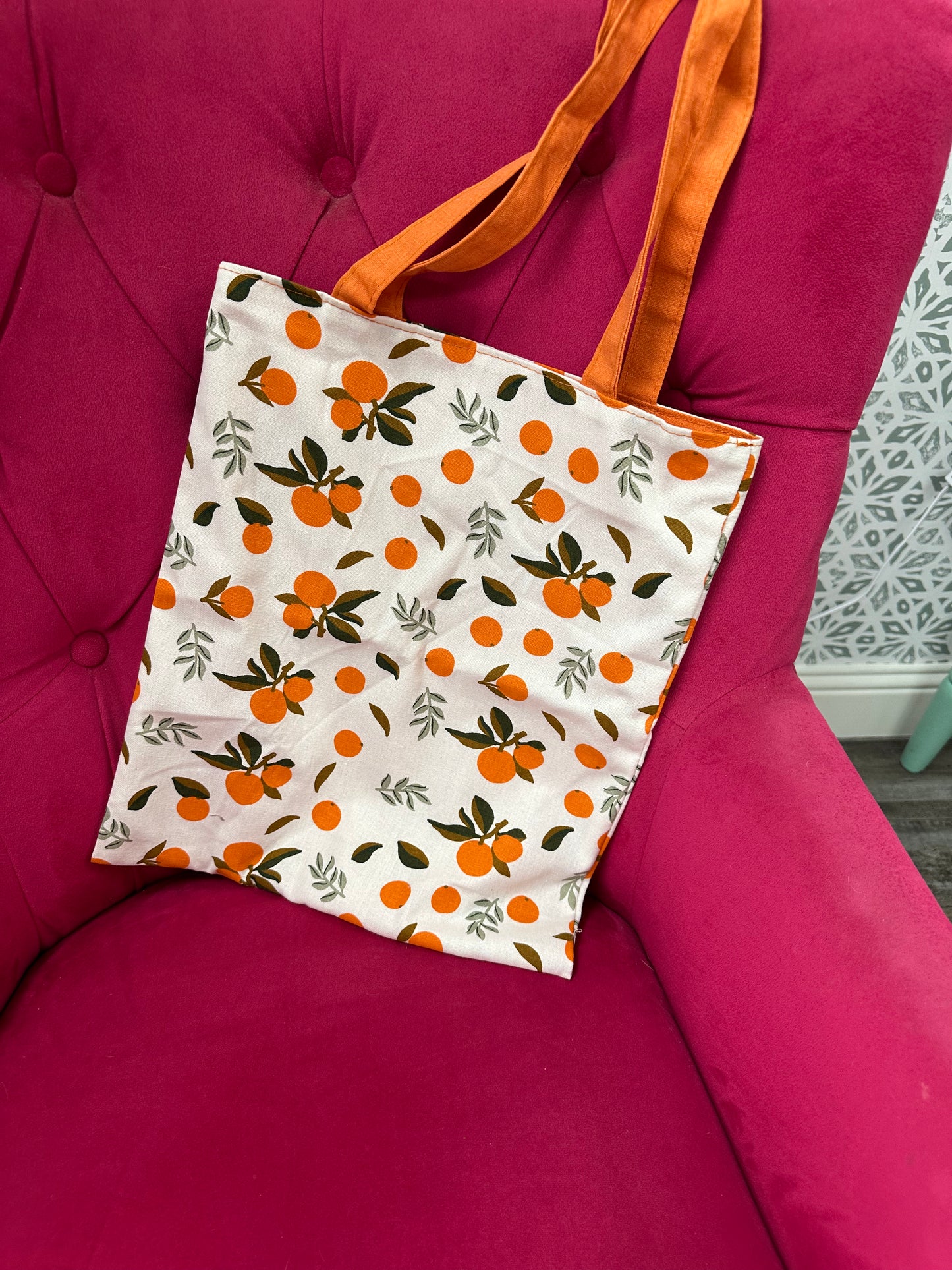Fruit Reversable Lightweight Tote