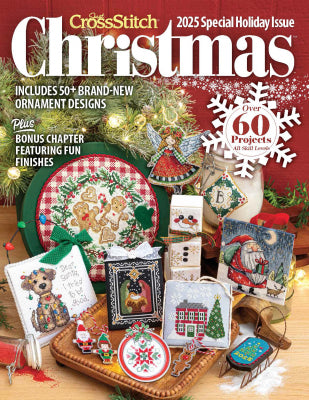 Just Cross Stitch 2025 Special Collector's Issue Christmas Ornaments