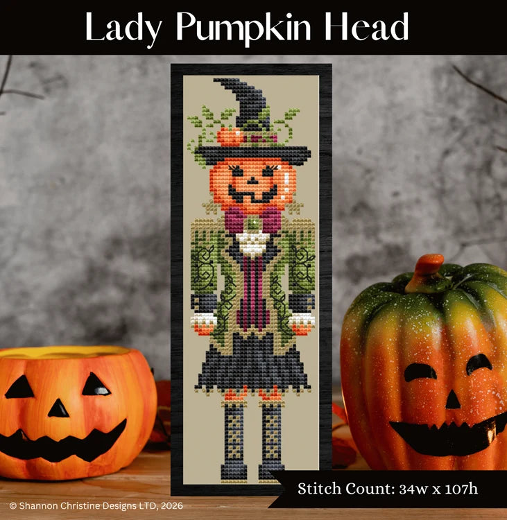 Lady Pumpkin Head - Shannon Christine