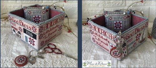 American Patriotic Basket - Mani Di Donna