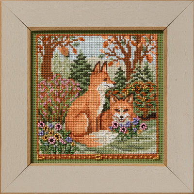 Fall Foxes 2025 Mill Hill Autumn Bead & Button Kit