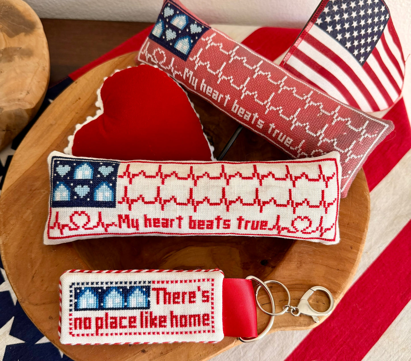 My Heart Beats True December Stitches