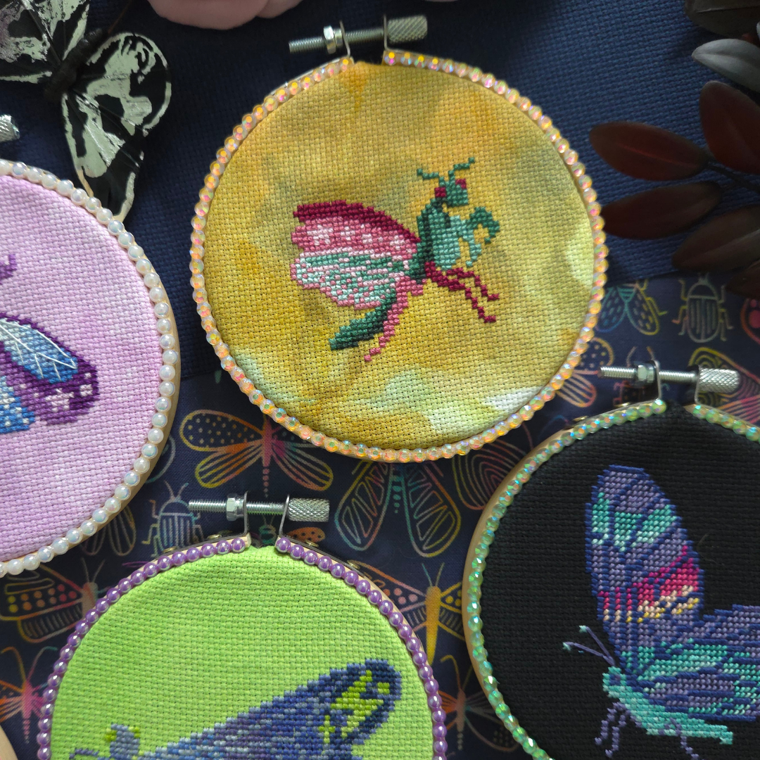 Celestial Bugs Zine - BAD Stitch Cross Stitch