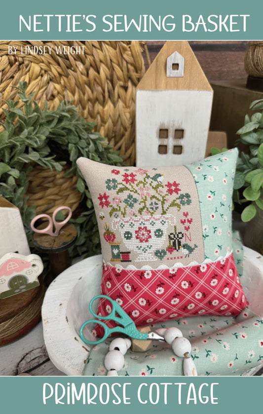 Nettie's Sewing Basket - Primrose Cottage