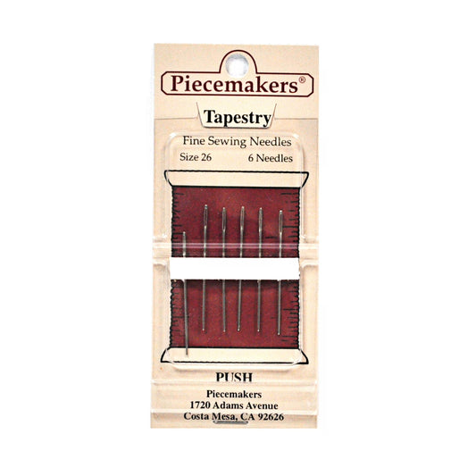 Piecemaker Size 26 Tapestry Needle, pack of 6