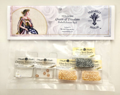 Queen of Freedom Mill Hill Bead Embellishment Pack