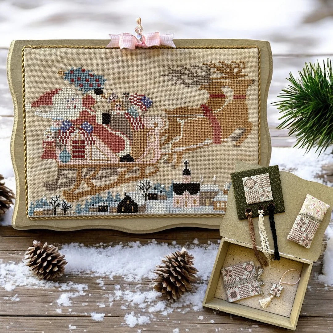 Santa's Patriotic Eve Set - Twin Peak Primitives