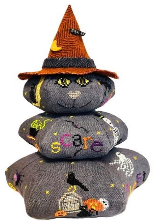 Black Cat Stacker - Praiseworthy Stitches