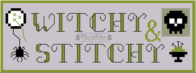 Halloween Mystery Project Witchy and Stitchy Ornaments - Mani Di Donna